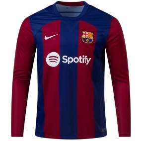 Prima Maglia Barcellona 2023/2024 Manica Lunga